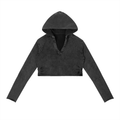 "Sigil" TGM's Vintage Washed Raw Edge Hoodie